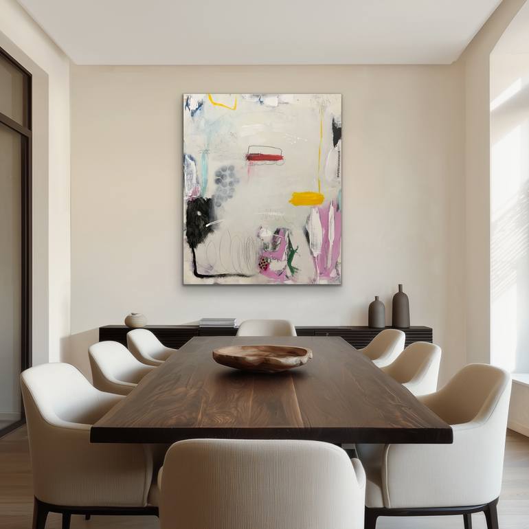 Original Abstract Expressionism Abstract Painting by Susanne Kirsch