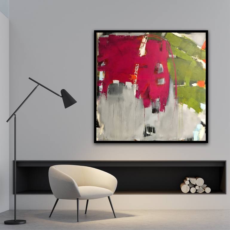 Original Expressionism Abstract Painting by Susanne Kirsch