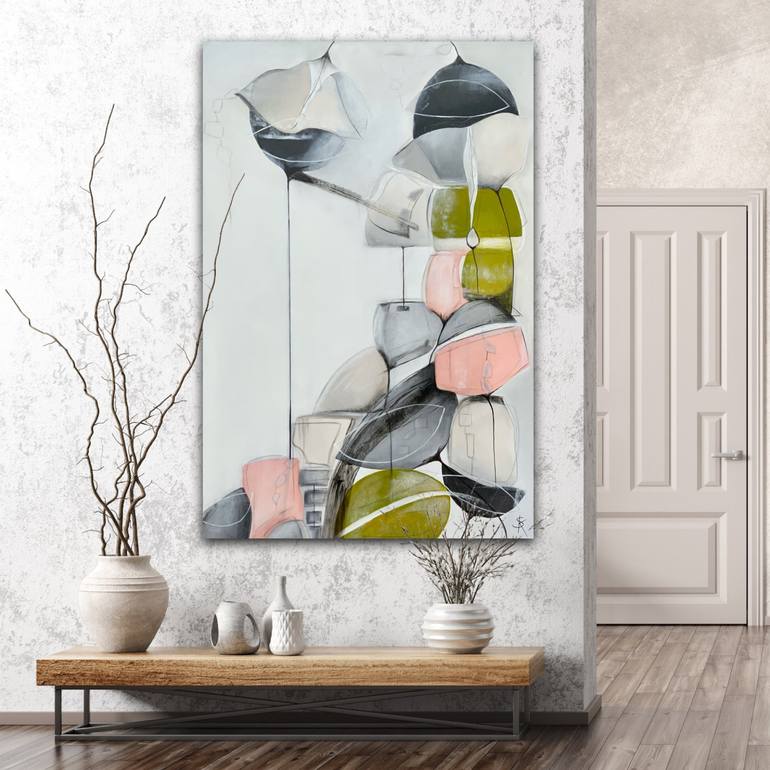 Original Abstract Painting by Susanne Kirsch