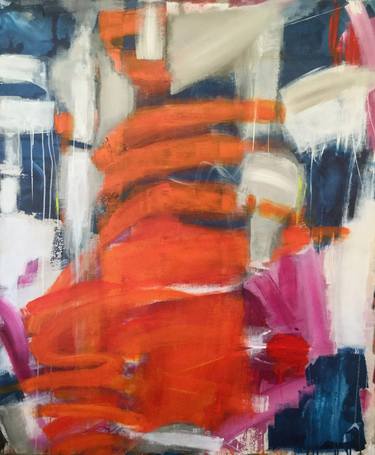 Original Abstract Expressionism Abstract Paintings by Susanne Kirsch