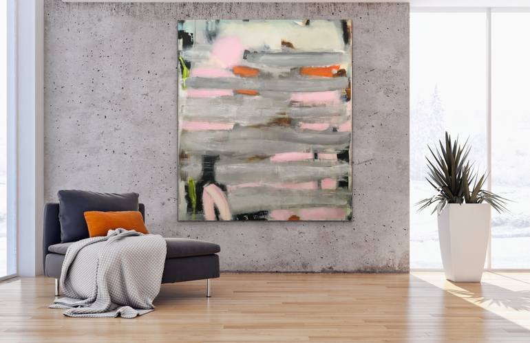 Original Abstract Expressionism Abstract Painting by Susanne Kirsch