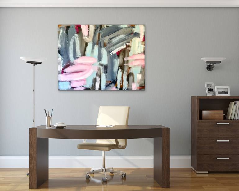 Original Abstract Painting by Susanne Kirsch