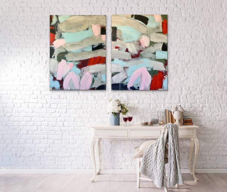 Original Abstract Painting by Susanne Kirsch