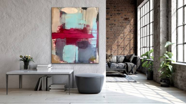 Original Abstract Painting by Susanne Kirsch