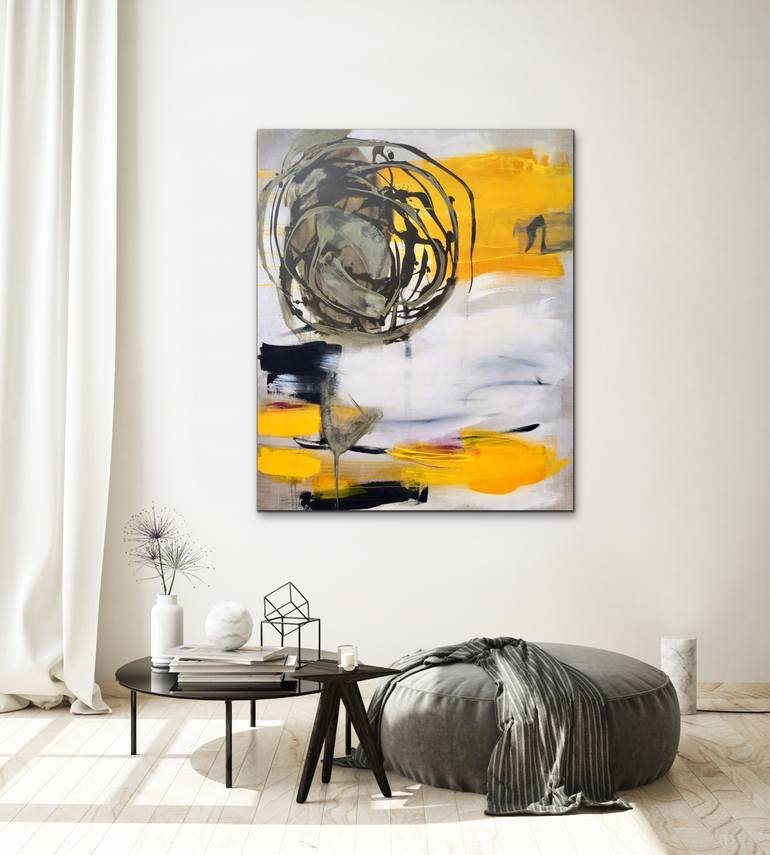 Original Abstract Painting by Susanne Kirsch