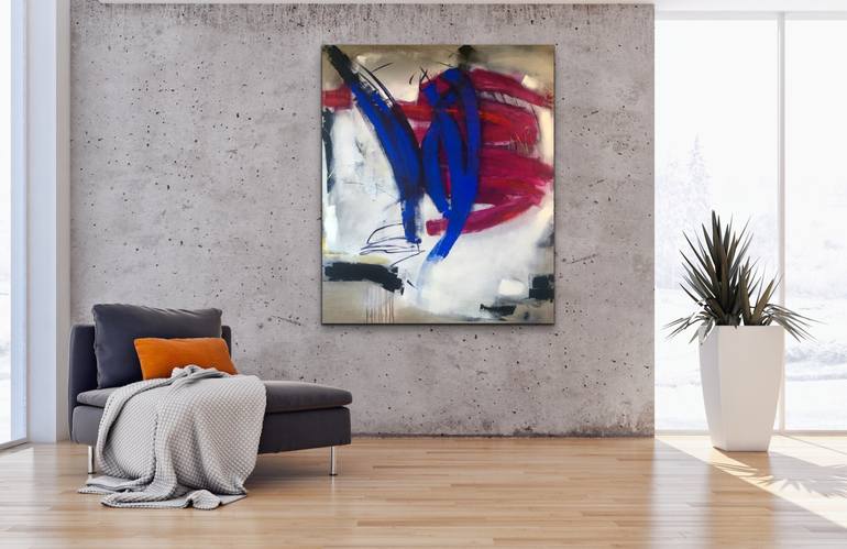 Original Abstract Expressionism Abstract Painting by Susanne Kirsch