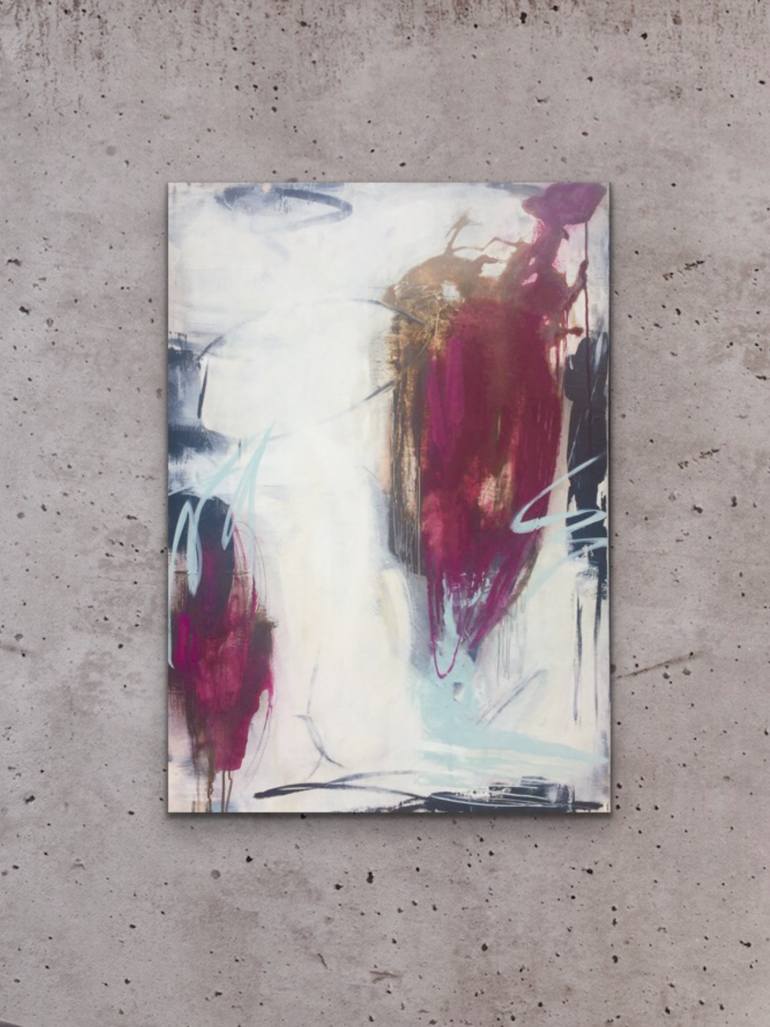 Original Abstract Expressionism Abstract Painting by Susanne Kirsch