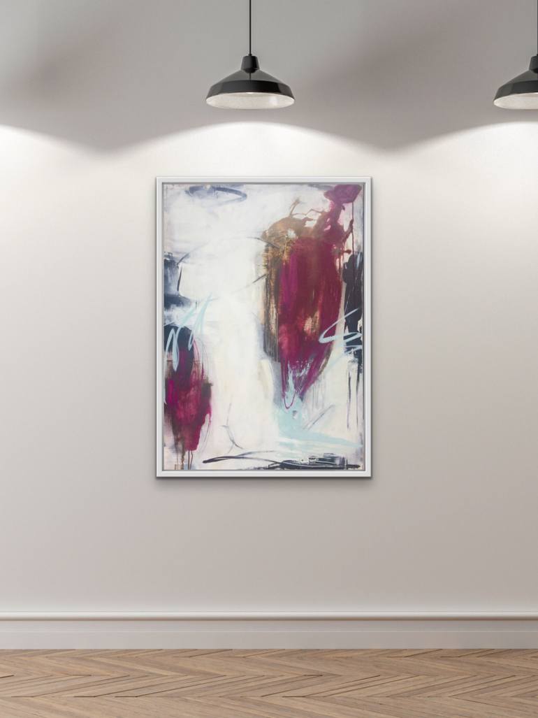 Original Abstract Expressionism Abstract Painting by Susanne Kirsch