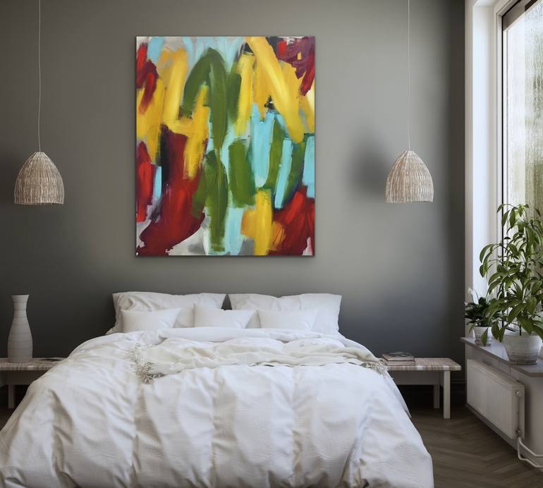 Original Abstract Painting by Susanne Kirsch