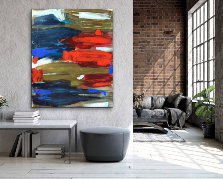 Original Abstract Painting by Susanne Kirsch