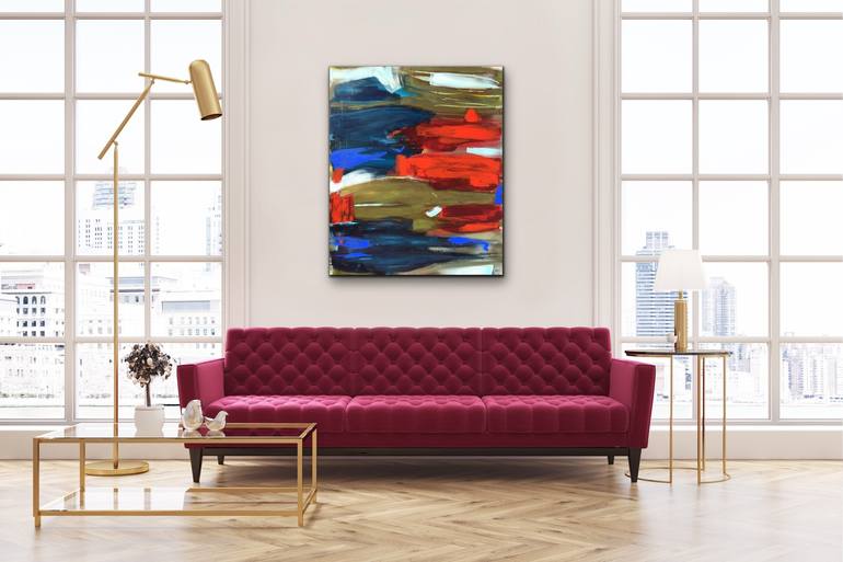 Original Abstract Painting by Susanne Kirsch