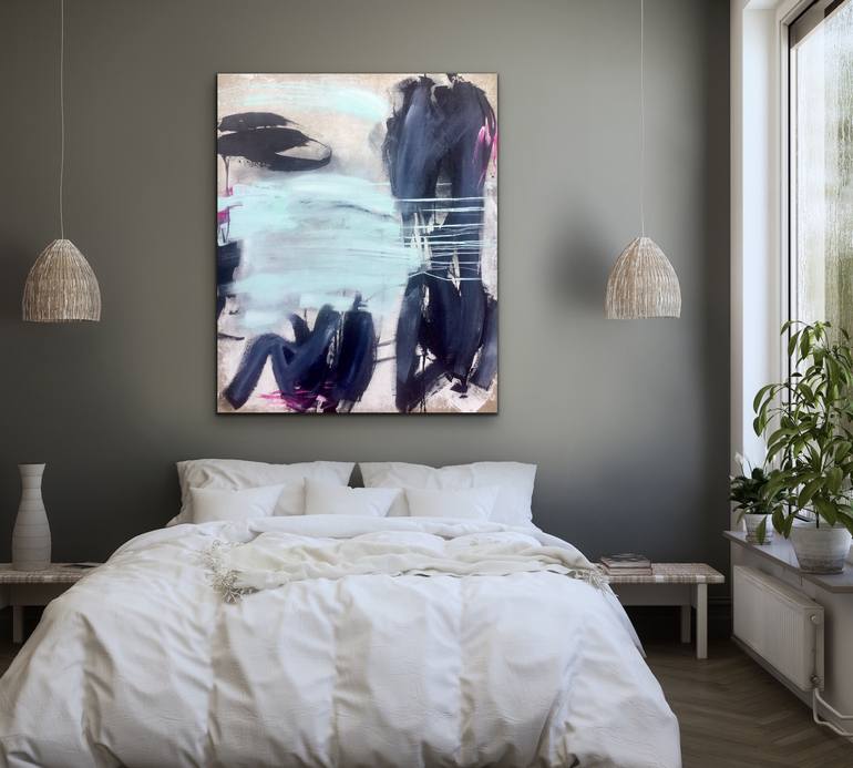 Original Abstract Expressionism Abstract Painting by Susanne Kirsch