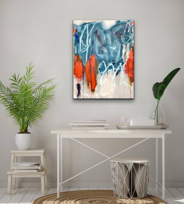 Original Abstract Painting by Susanne Kirsch