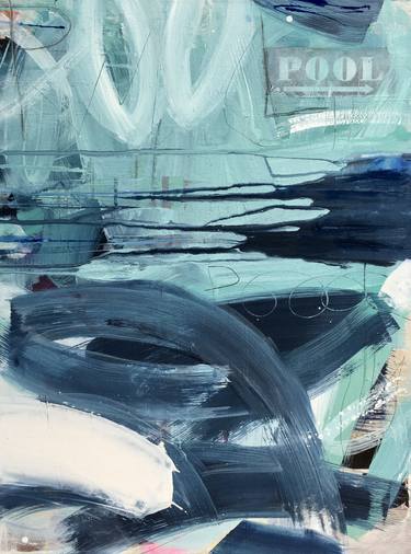 Original Abstract Expressionism Abstract Paintings by Susanne Kirsch