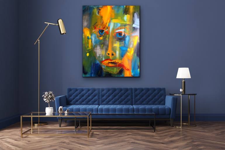 Original Abstract Painting by Susanne Kirsch