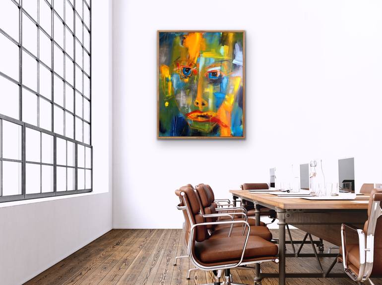 Original Abstract Painting by Susanne Kirsch