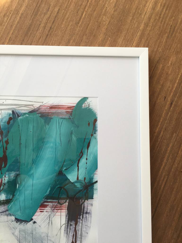 Original Abstract Expressionism Abstract Painting by Susanne Kirsch