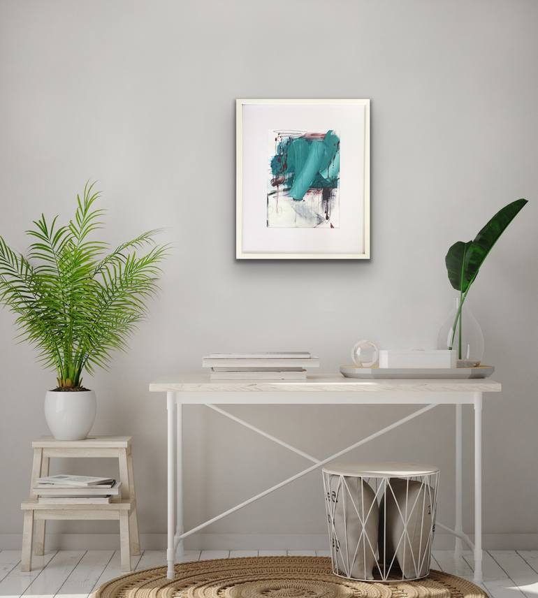 Original Abstract Expressionism Abstract Painting by Susanne Kirsch