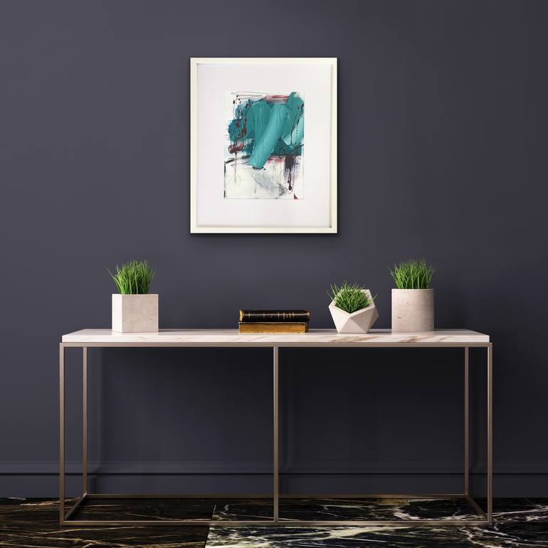 Original Abstract Expressionism Abstract Painting by Susanne Kirsch