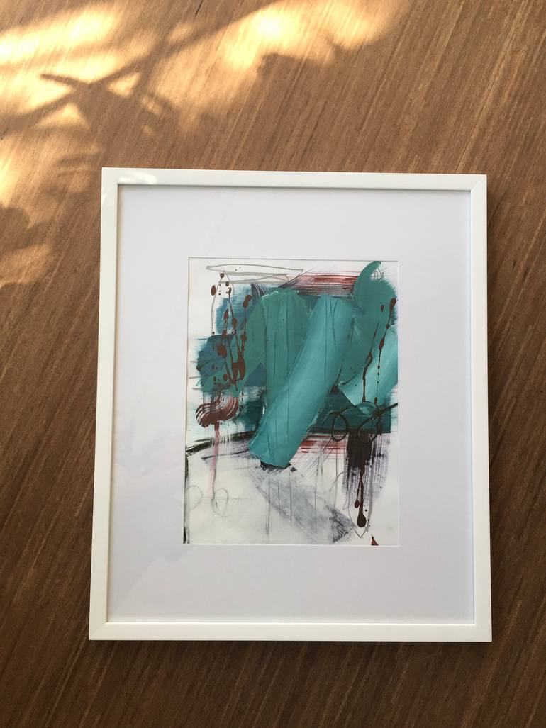 Original Abstract Expressionism Abstract Painting by Susanne Kirsch