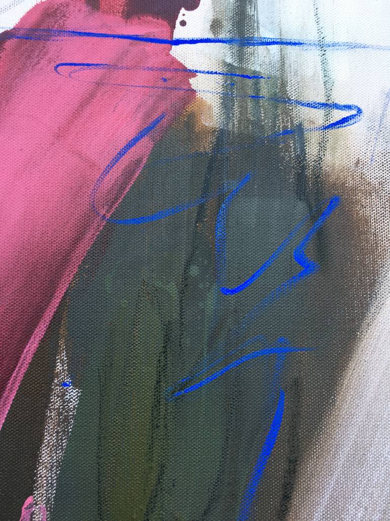 Original Abstract Expressionism Abstract Painting by Susanne Kirsch