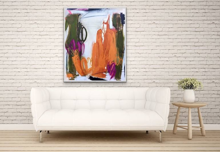 Original Abstract Painting by Susanne Kirsch