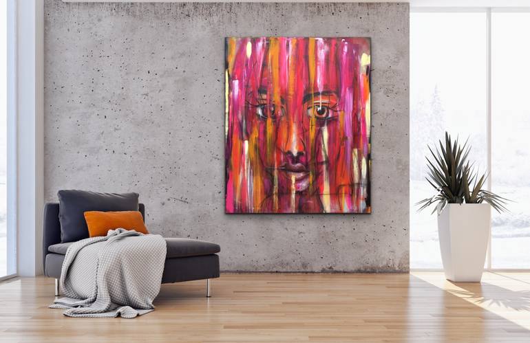 Original Abstract Painting by Susanne Kirsch