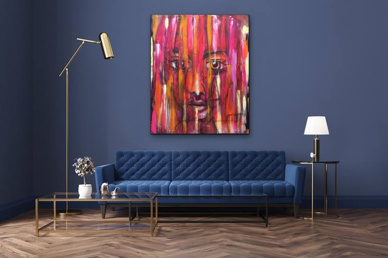 Original Abstract Painting by Susanne Kirsch