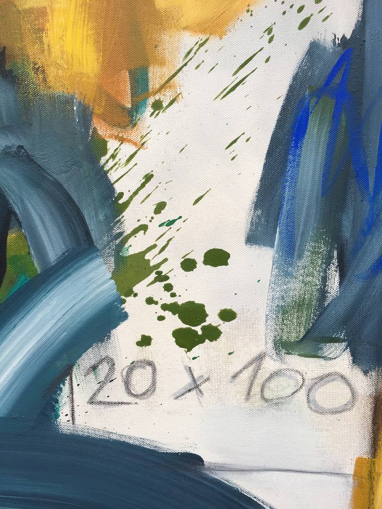 Original Abstract Expressionism Abstract Painting by Susanne Kirsch