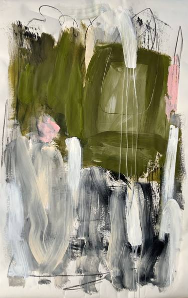 Original Abstract Expressionism Abstract Paintings by Susanne Kirsch