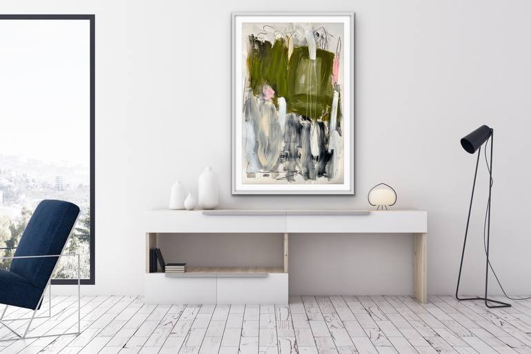 Original Abstract Expressionism Abstract Painting by Susanne Kirsch