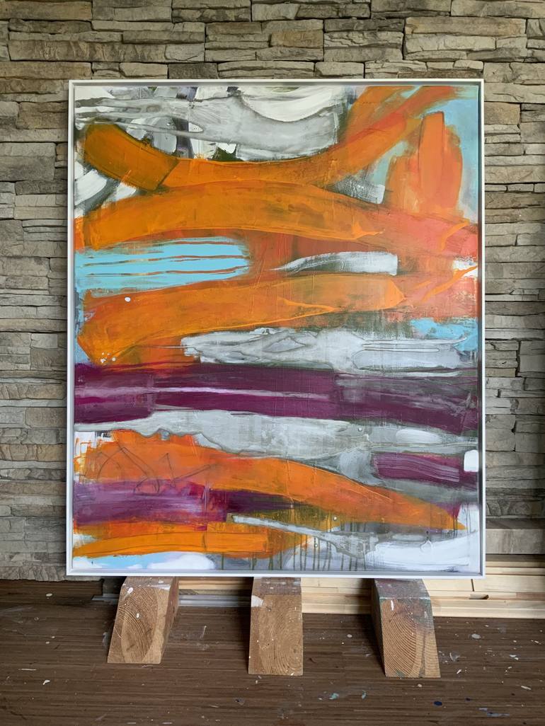 Original Abstract Painting by Susanne Kirsch