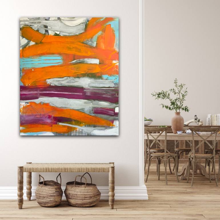 Original Abstract Painting by Susanne Kirsch