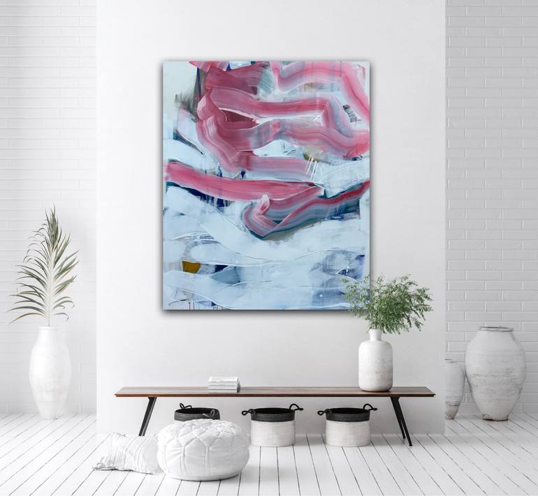 Original Abstract Expressionism Abstract Painting by Susanne Kirsch