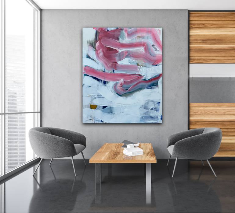 Original Abstract Expressionism Abstract Painting by Susanne Kirsch