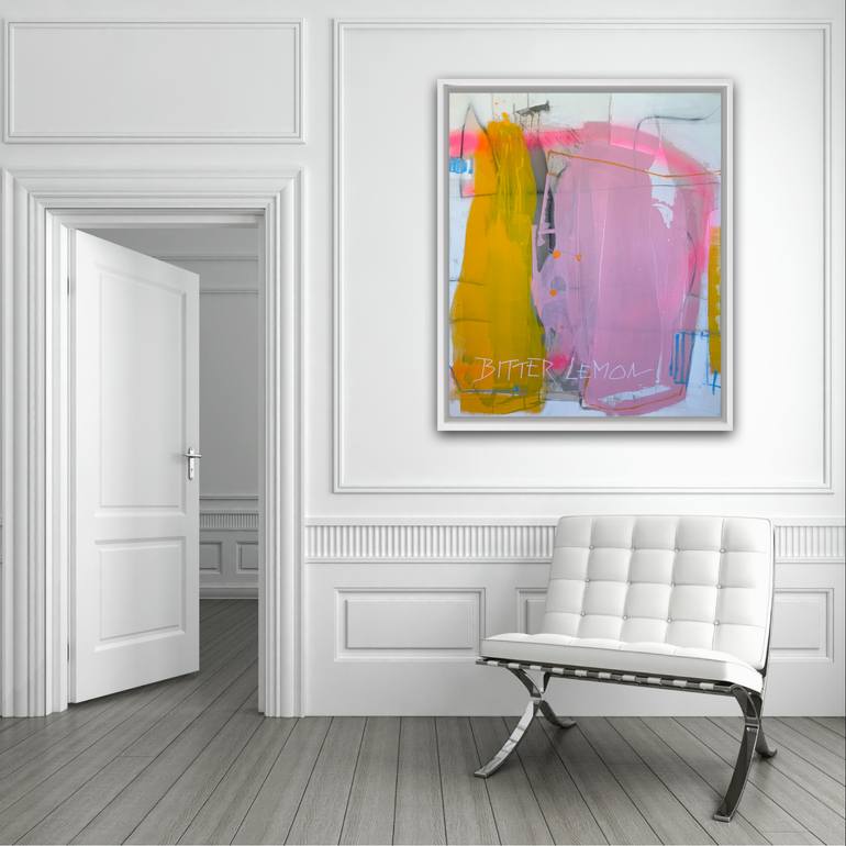 Original Abstract Expressionism Abstract Painting by Susanne Kirsch