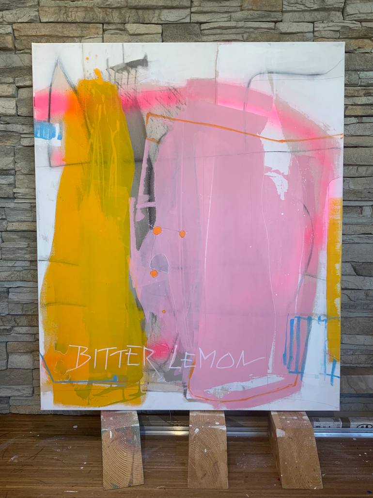 Original Abstract Expressionism Abstract Painting by Susanne Kirsch