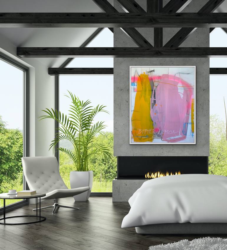Original Abstract Expressionism Abstract Painting by Susanne Kirsch