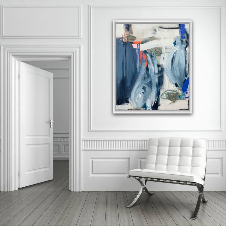 Original Abstract Expressionism Abstract Painting by Susanne Kirsch