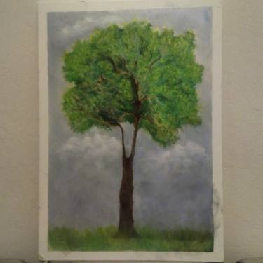 Print of Tree Paintings by Abdullah Sabah