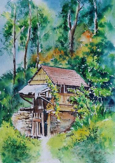 Original Landscape Paintings by Mahua Pal