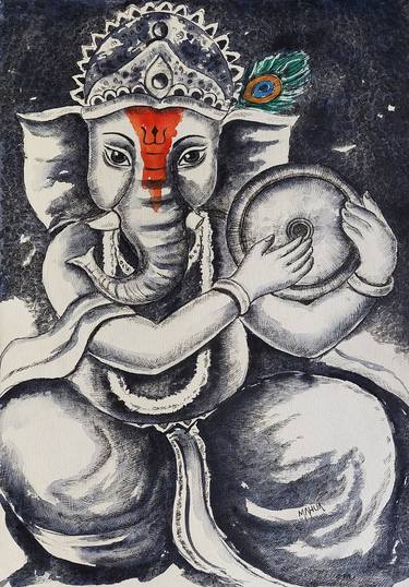 Monochrome Ganesha 6 thumb