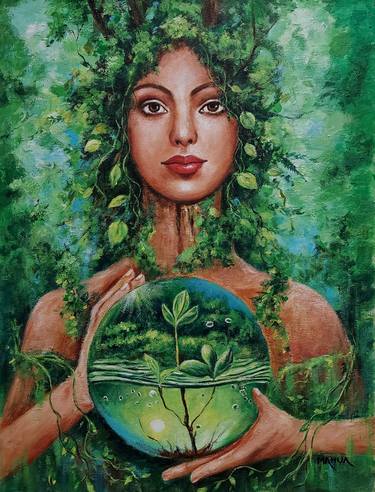 Original Realism Nature Paintings by Mahua Pal