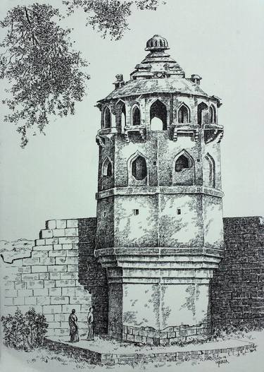 Original Architecture Drawings by Mahua Pal