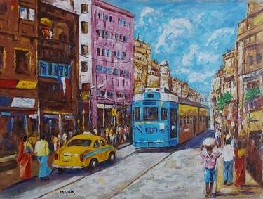 Original Places Paintings by Mahua Pal