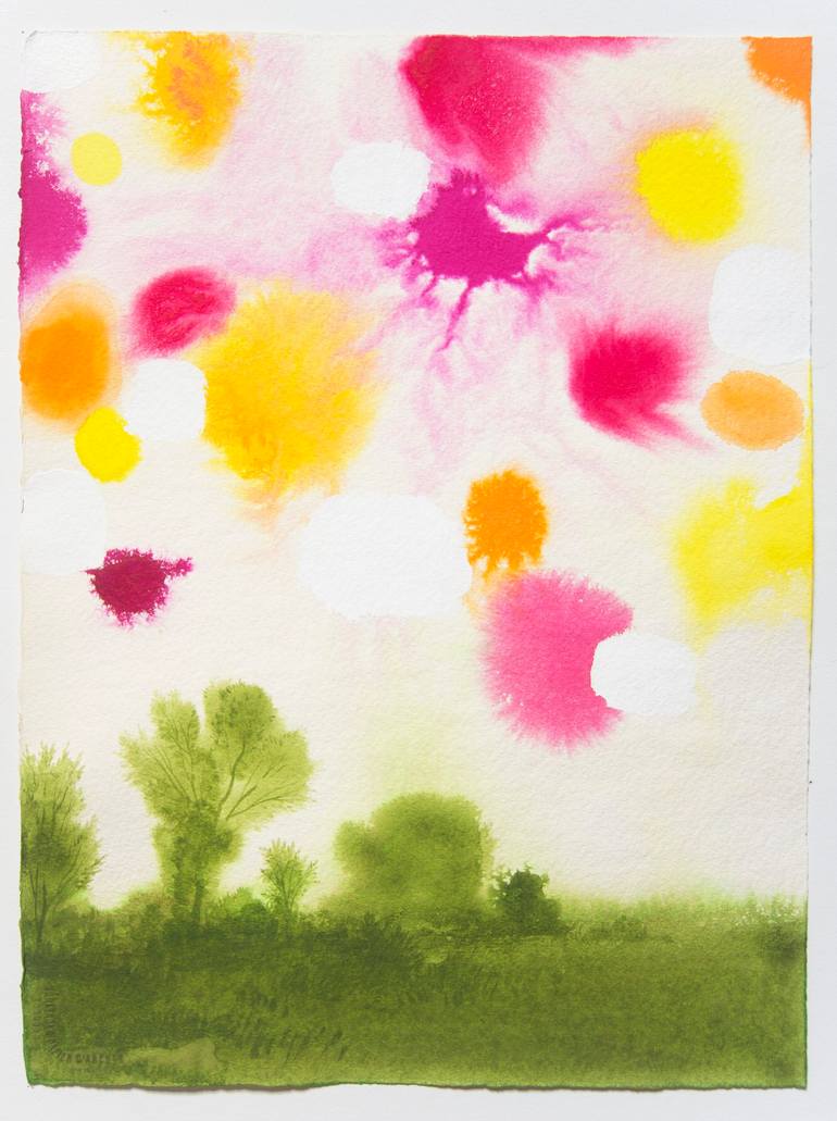 Paint Merrell Spring Sky Phenomena Painting by Clayton Merrell | Saatchi Art