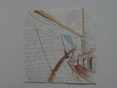 Print of Folk Sailboat Paintings by Donna Goldman