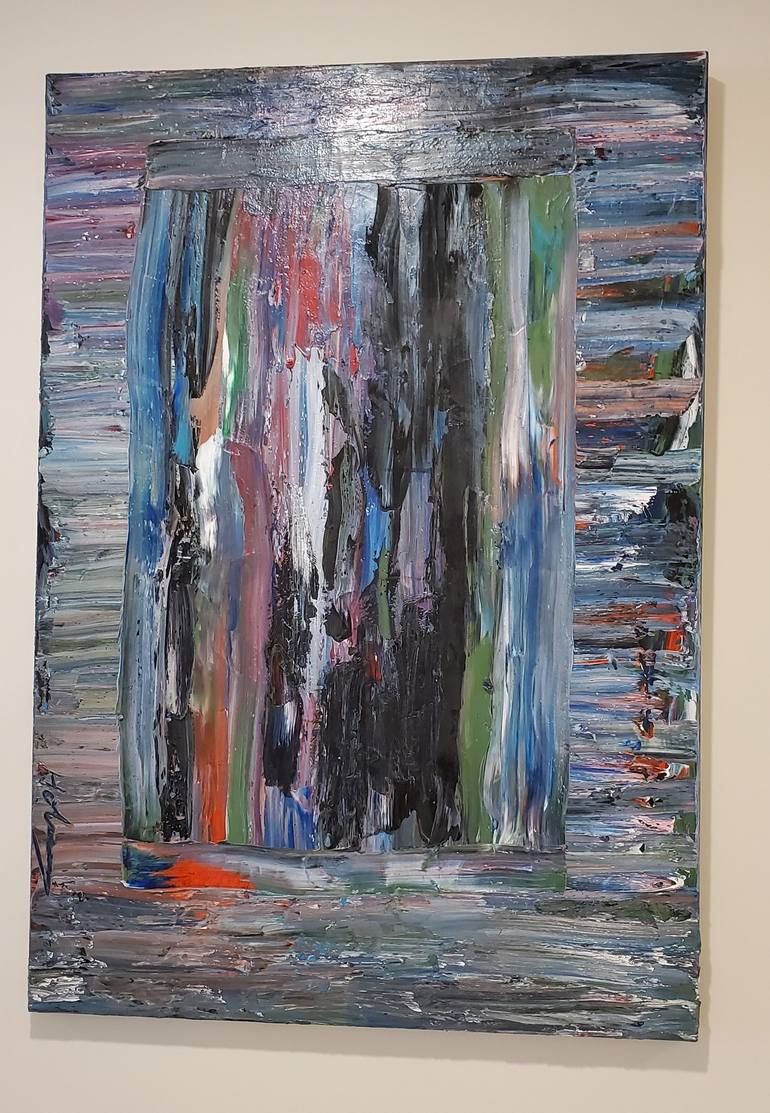 Original Abstract Painting by Kenneth Holmes