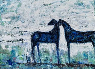 Original Expressionism Animal Paintings by kirsten Kainz