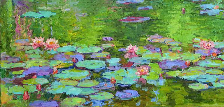 Original Expressionism Landscape Painting by Vachagan Manukyan